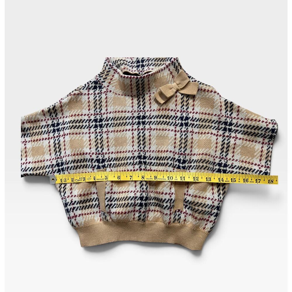 Hope & Henry Organic Mock-Neck Sweater Cape, Size 2T-3 - Picture 6 of 8